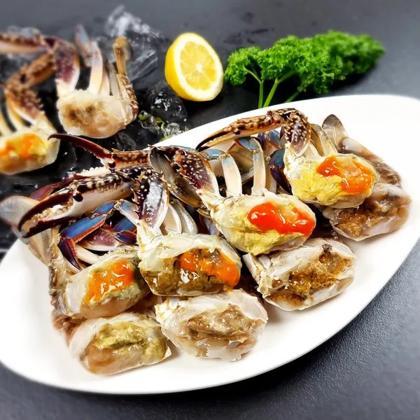 오동통 태안 손질 꽃게 350g & 알베기 암꽃게 250g 선택구매, 손질 일반 꽃게 350g