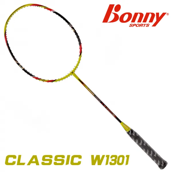 배드민턴라켓 bonnyCLASSIC W130시리즈 공격수비 겸비 선증정, T01-W1301