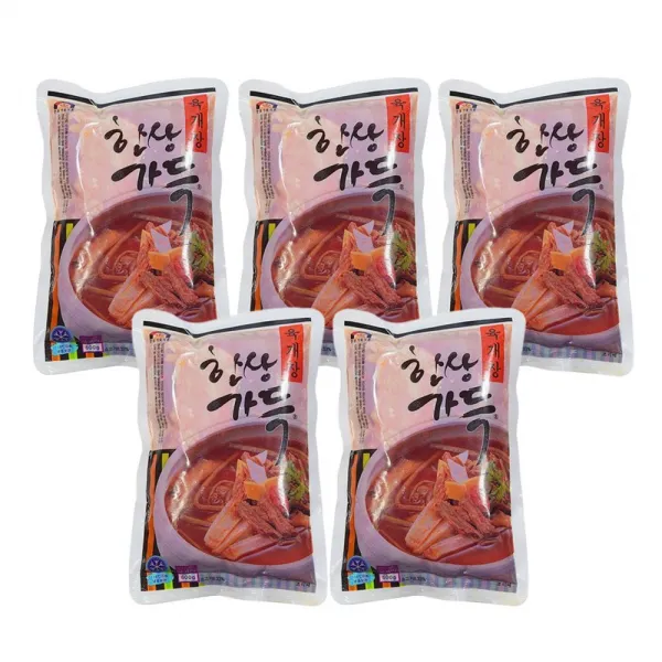 올찬몰 한상가득 육개장600gX5개, 5개, 600g