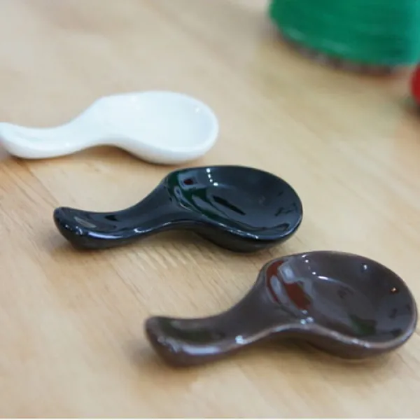  바보사랑 클래식 수저받침 블랙