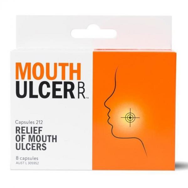Mouth Ulce Ulcer 구강궤양 완화 8캡슐, 1개
