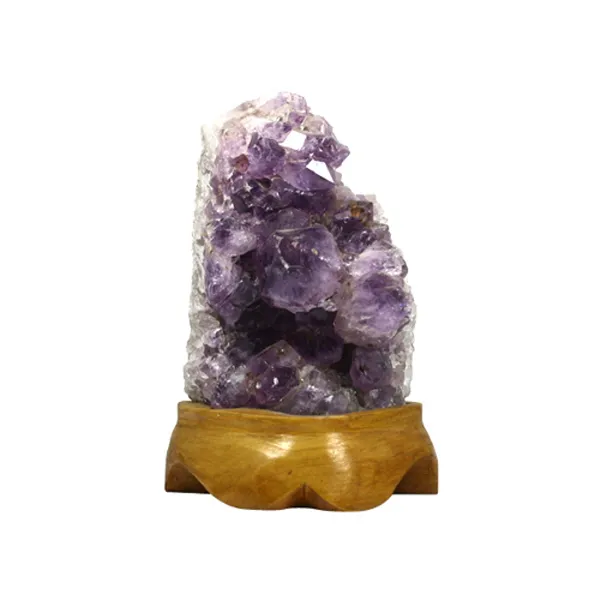 세진힐링젬 자수정 관상석 (78x107mm)(580g) HGAP-154, 단품