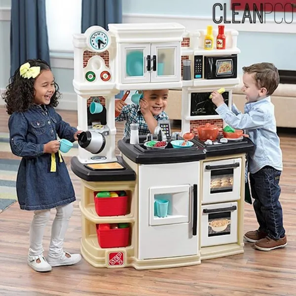 스텝2 그레이트키친 내츄럴 매트 완구 스포츠 유아놀이 학습용품 숫자 작동 글자 교육