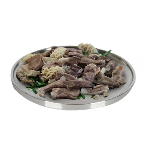 치릴리마트_스텐 이중 보온 수육 접시 9인치 온매 족발 보쌈접시+ A GOOD THINGS, 이상품선택_