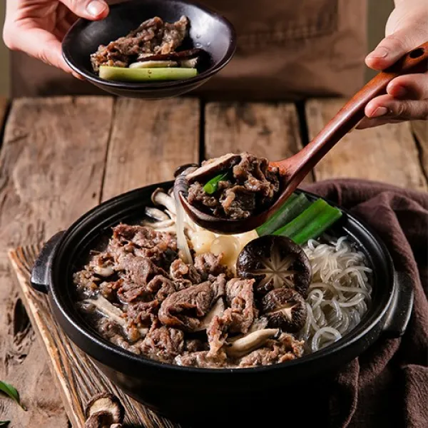 핑크테이블 뚝배기 소불고기(410g), 뚝배기 소불고기 1팩