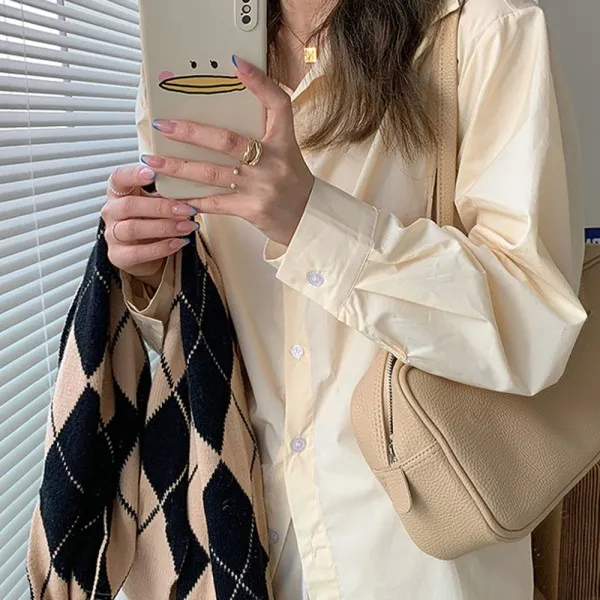 치코엘라 저번에 만났던 심플 데일리 셔츠