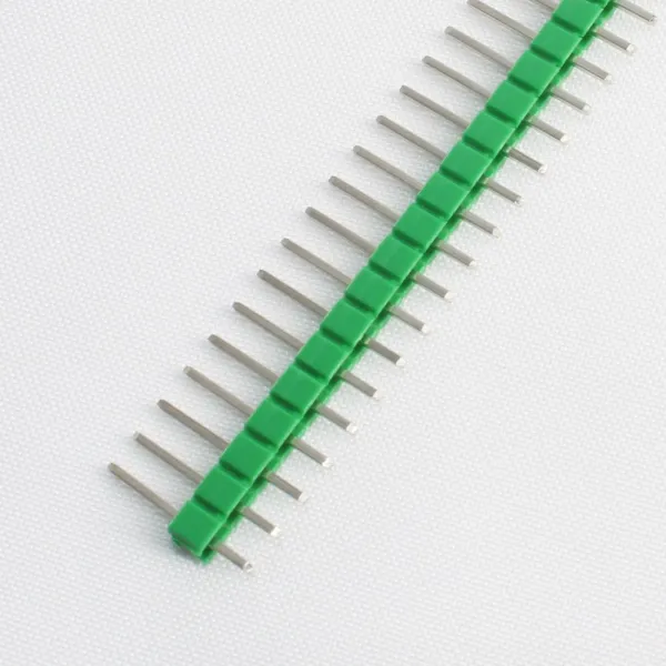 컬러 핀헤더 Single 1x40Pin Straight (2.54mm) 녹색핀헤더 핀헤더 DM2720, 단일상품