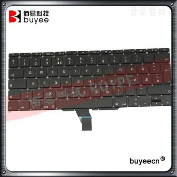 Macbook Air 11 노트북 용 A1370 A1465 노르웨이어 키보드 아니오 Noway 레?, 상세내용참조, 상세내용참조
