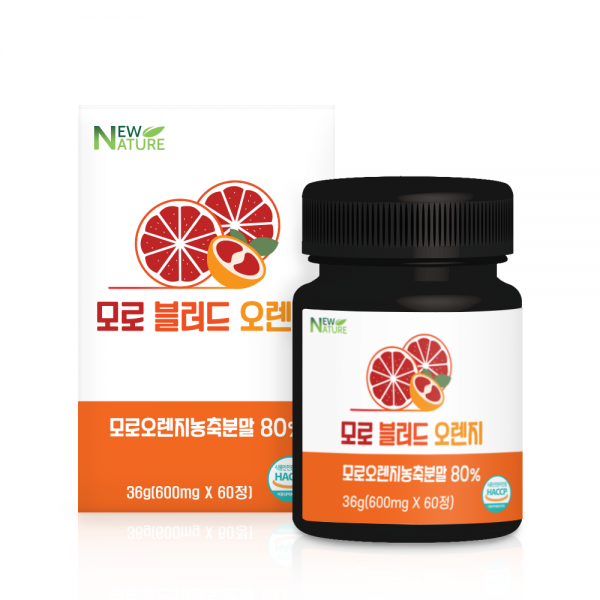 뉴네이처 모로 블러드실 모로오렌지 추출물 60정, 60정 1개