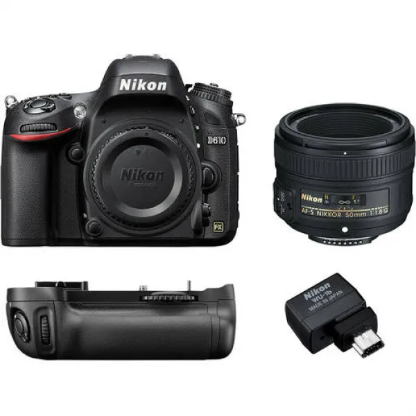 Nikon D610 DSLR Camera with 50mm f/1.8 Lens Kit, 상세내용참조