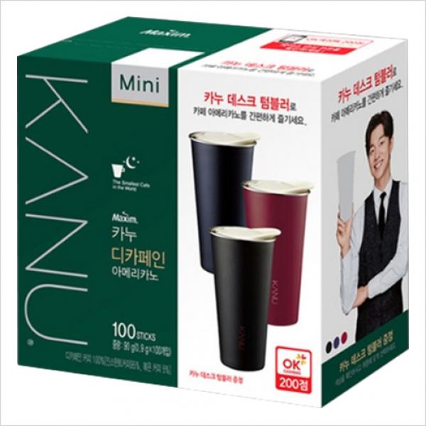 맥심 카누미니디카페인100T+랜덤사은품, 0.9g, 1개