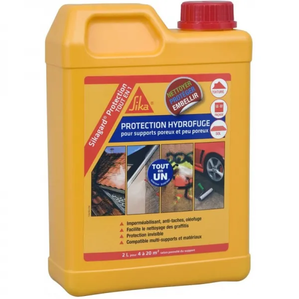 Sikagard Anti-Graffiti Protector All-in-1 지붕 / 벽 / 갑판 용 노란색 530228