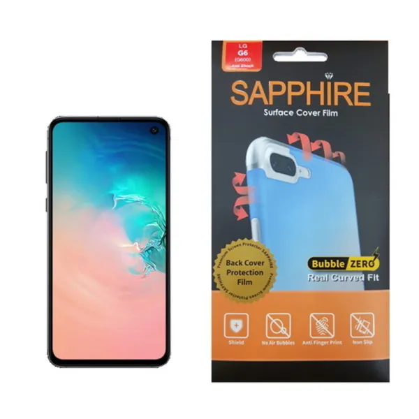  바보사랑 갤럭시s10e 사파이어 후면보호필름 Sm G970 선택:후면 뒷면 필름 상세 설명 참조