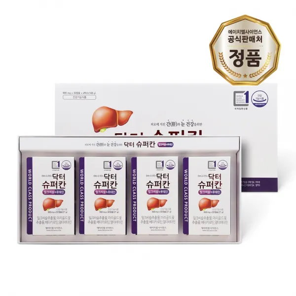  Gift 닥터슈퍼칸 밀크씨슬&루테인 4개월