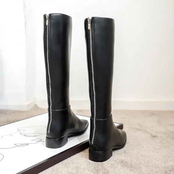 여성 미디롱 부츠 두꺼운 소프트 발편해 따뜻한 인기신상품 Wg201207180z