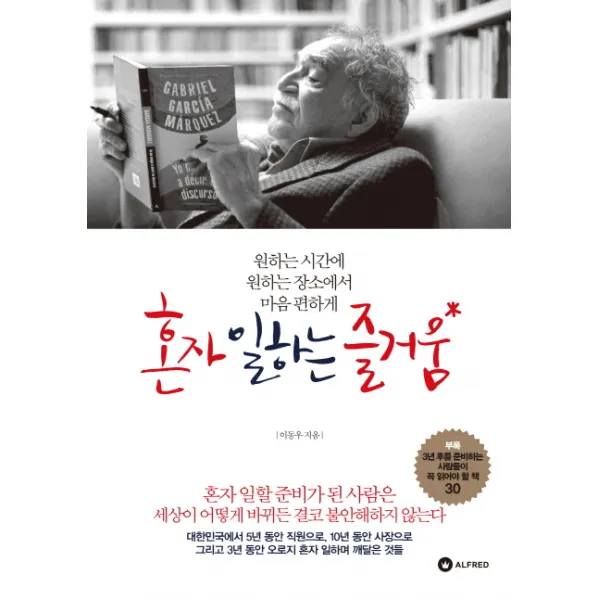 혼자 일하는 즐거움:원하는 시간에 원하는 장소에서 마음 편하게, 알프레드