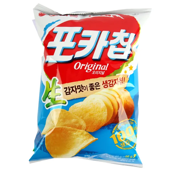 포카칩 오리지널 66g X 9 생감자칩 스낵, 단일상품