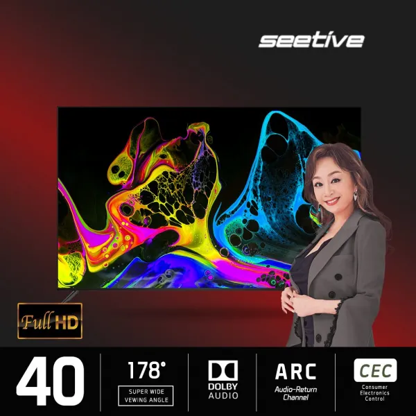 시티브 40인치 VA RGB 패널 FHD 중소기업TV MOU4001FHD, 택배(자가설치)