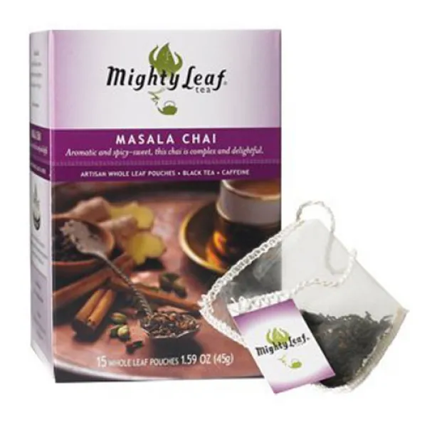 마이티리프티 티 15개입, 마살라 차이 블랙 티 (Masala Chai Black Tea), 45g