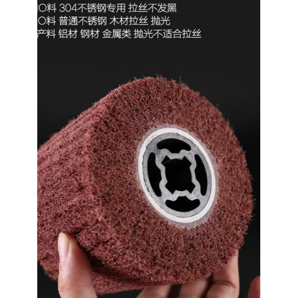 스테인리스 스틸 광택제거 백결포 나일론, 가능 누계 덧붙이다 （1년 안 ）