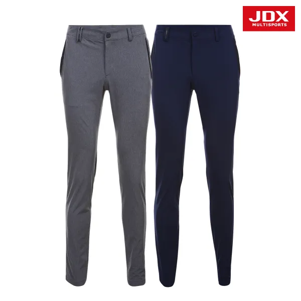 [JDX] 남성 요크 펀칭 포인트 멜란지 팬츠 2종 택1 (X1PMPTM04), DN