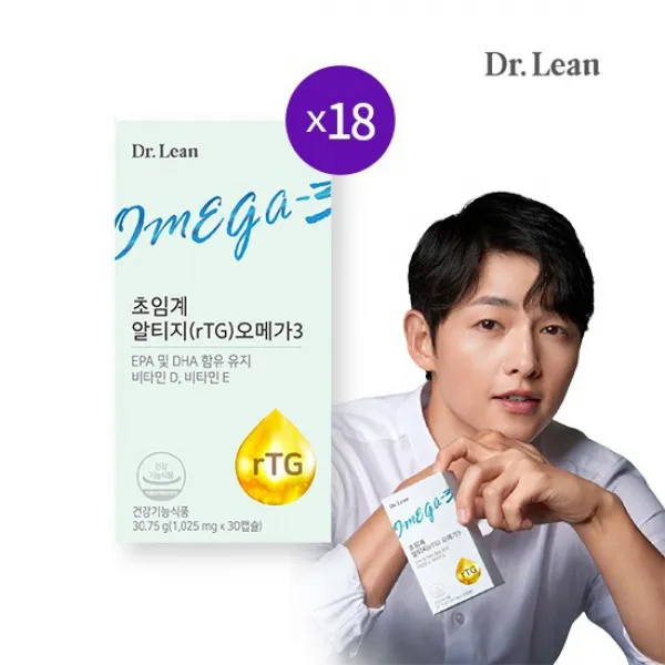 닥터린 초임계 알티지 오메가3 18개월분, 30캡슐, 18박스