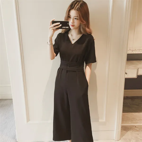 여름 9부 점프수트 A75