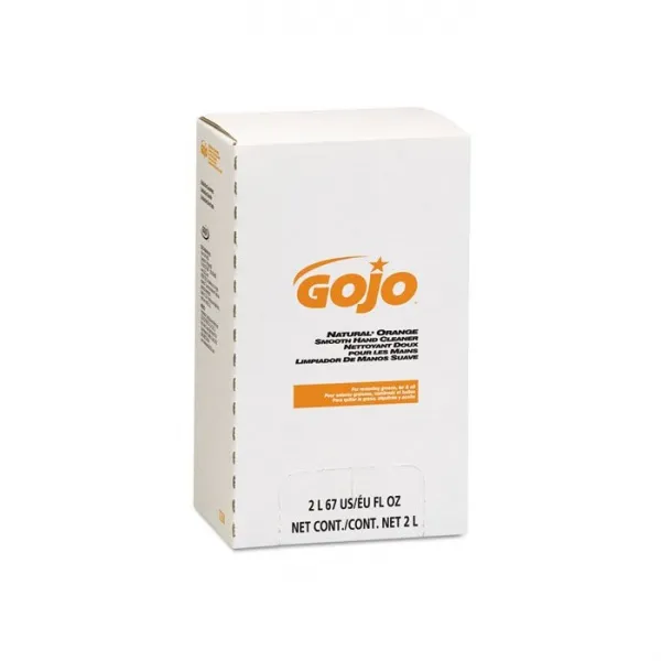 GOJO Natural Orange Smooth Lotion Hand Cleaner 2000 ml Bag-in-Box Refill - Includes four refills per case., One Size, One Color
