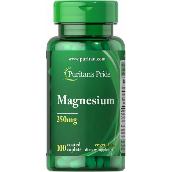 퓨리탄프라이드 마그네슘 250Mg 캐플릿 100개, 1개, 기본
