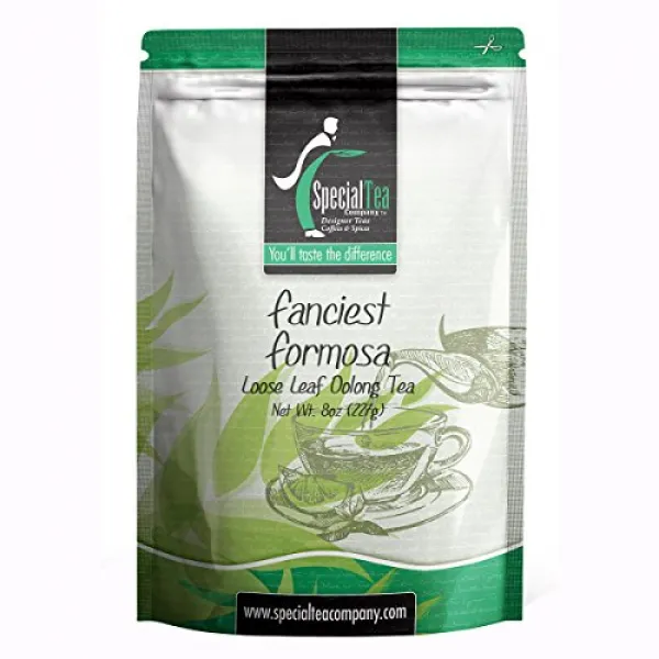Special Tea Loose Leaf Tea Fanciest formosa Oolong 8 Ounce 환상적인 포르 모사 우롱 차 특별 차 루스 리프 티 가장 우호적 인, 1