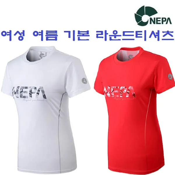 [현대백화점][네파] (여성 여름 등산티셔츠) 터니 라운드티셔츠_7A45332