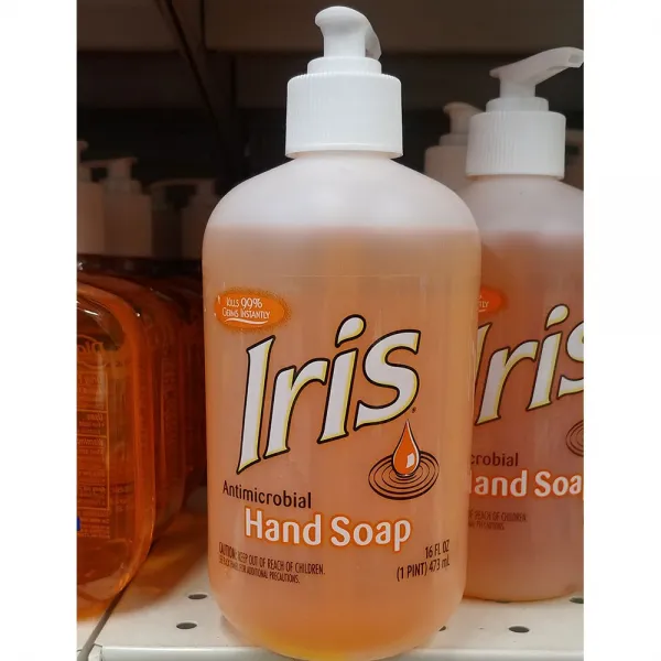 Iris Antimicrobial Hand Soap 아이리스 항균성 핸드 소프 16oz(473ml) 2팩, 1개