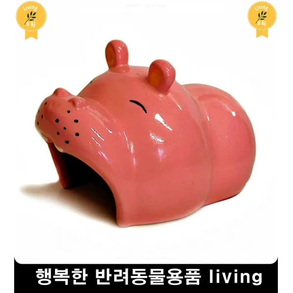 햄스터은신처 꿀잠 휴식처 다람쥐 햄스터체중감량쳇바퀴 햄토리하우스 애완동물집, 1개