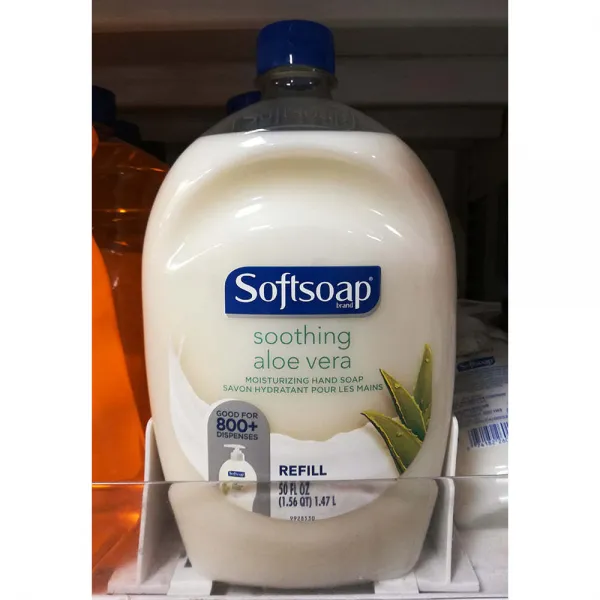 소프트소프 수딩 알로에 베라 보습 핸드 비누 리필 50oz(1.47L) 2팩