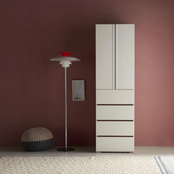  바보사랑 리온 4서랍 장롱 600 그레이