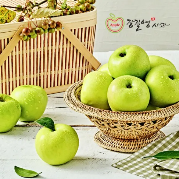 [장길영사과] 알뜰 아오리 5kg 중소과20~30과내, 없음, 상세설명 참조