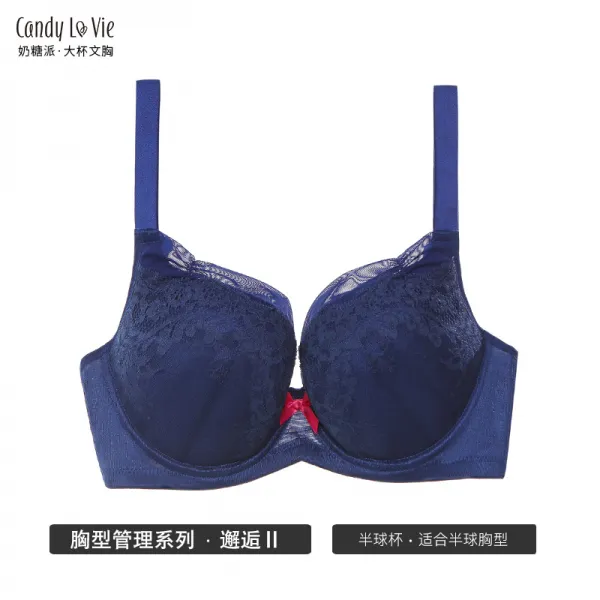 젖당파 해후 짙은 연보라 이지 볼륨업 무해면 빅 컵 가을 얇은 배기 가방 용량 안정 여성 대흉 속옷 가을내의