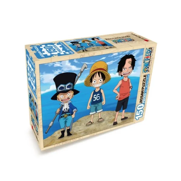 원피스 직소퍼즐 150pcs: 브라더후드 각오, 단품