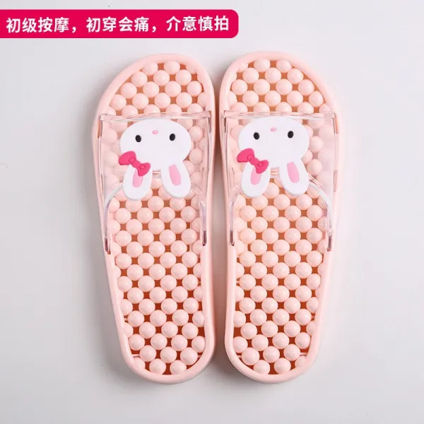 배코다 누수 방활 욕실 슬리퍼 남녀 커플 러블리 커플 사랑스럽다 여름 거주 마사지 샤이슈 욕실 용품 육분토끼 S 사이즈(35-37사이즈), 상세페이지 참조