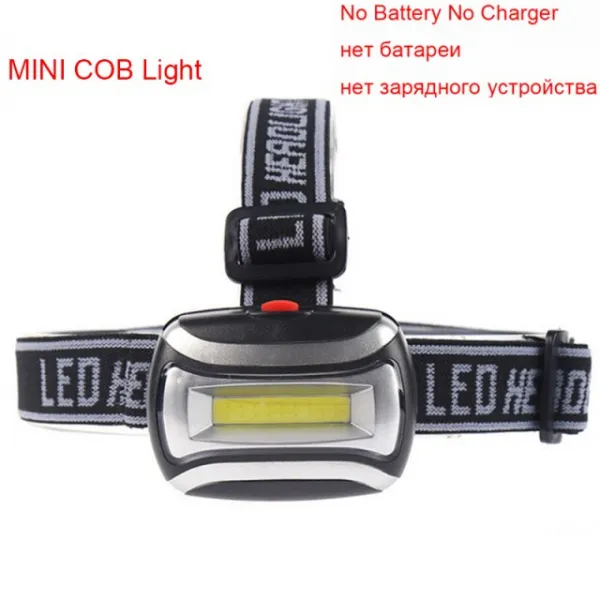 D2 8000LM Led USB 전조 등 18650 충전식 토치 줌 헤드 라이트 방수이 마 헤드 라이트 사냥 마이닝 낚시 빛, 02 MINI COB