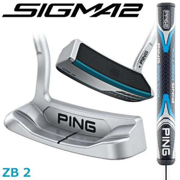 PING [핑] SIGMA2 [시그마2] ZB 2 [ZB2] 퍼터 플라티나(platina)무마무리 길이 조정 기무능함 PP62그립 [, 상세 설명 참조1