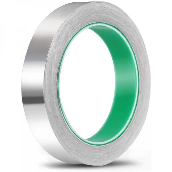 waves 표리 전도성 알루미늄 테이프 폭 20mm 길이 20m 두께 0.1mm 정전기 접지 보강 정전기 방지 알루미