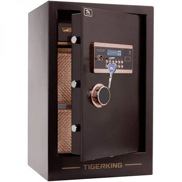 내무반 이중 안전키 잠금 및 암호 3 47 큐빅 피트용 Tigerking Burglary 디지털 보안 안전 상자 상세페이지 참조