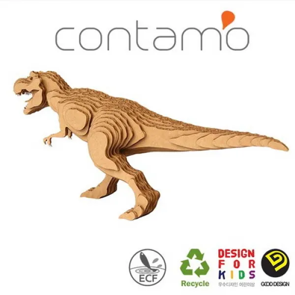  바보사랑 콘타모 3d 입체모형 디노시리즈 1개 에라스모사우루스/N