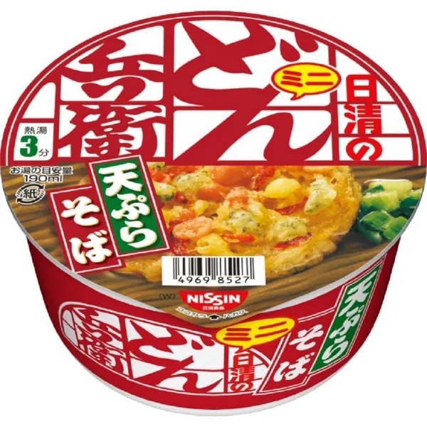 Nissin 닛신 Donbei 돈베이 서일본향 텐푸라소바 미니 46g x 12개, 1세트