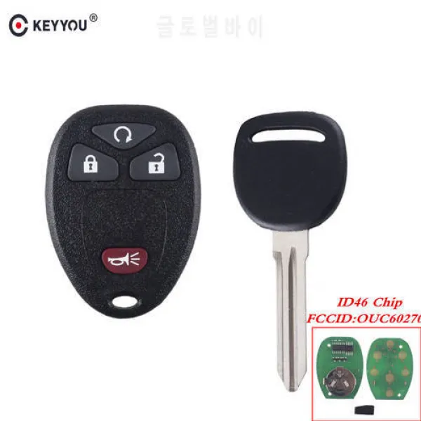 KEYYOU GMC 아카디아 용 시보레 눈사태 용 뷰익 영토 OUC60270 315Mhz 열쇠?