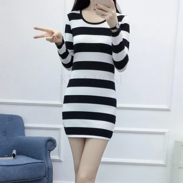 Kirahosi 유니크 2019 봄 가을 여성 예쁜 스트라이프 Zbgdi6ft