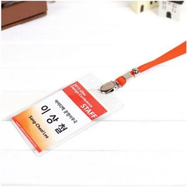 목걸이 명찰 갑 10개입 동인 1호 군 세로형 5입 P/ +100521ea Pur 본상_퓨