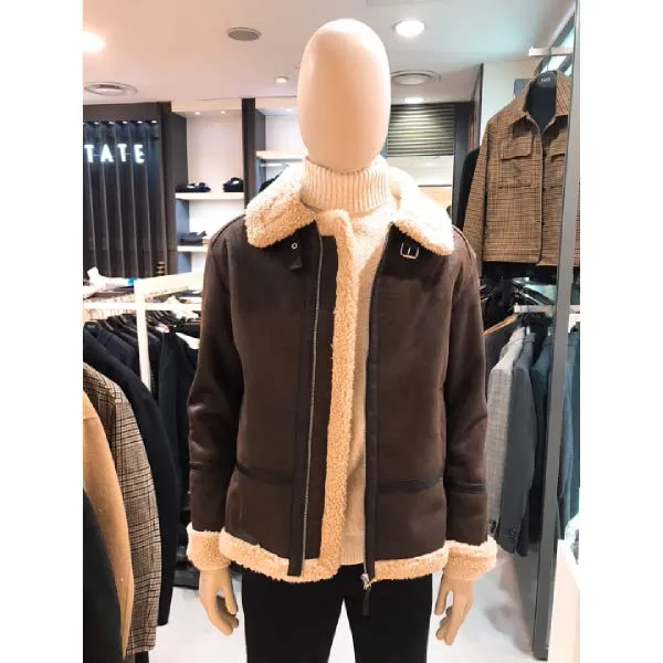  현대백화점 Tate 테이트 Ka9w0 Mgj030 보아털 누빔 인조가죽 무스탕