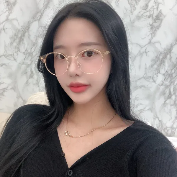 Vanana2 남녀공용 하금테 안경테